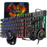 Kit Teclado Mouse Headset Gamer Pc