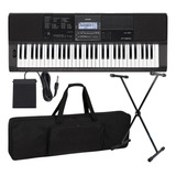 Kit Teclado Musical Casio Ctx800 Teclas