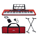 Kit Teclado Musical Kobe Kb-300 61