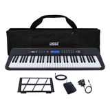 Kit Teclado Musical Kobe Kb-300 Teclas