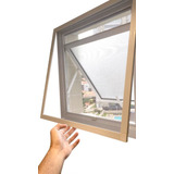 Kit Tela Mosquiteiro Basculante Faça Vc Mesmo Janela 60 X 60