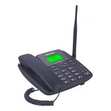 Kit Telefone De Mesa Rural 2 Chip 4g Dados E Voz Com Wifi