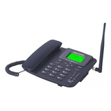 Kit Telefone De Mesa Rural 2 Chip 4g Dados E Voz Com Wifi
