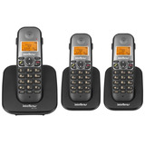 Kit Telefone Sem Fio Ts 5120 + 2 Ramal Ts 5121 Intelbras .