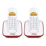 Kit Telefone Ts 3110 Vermelho +
