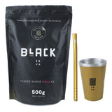Kit Tereré Black Erva 500g+ Copo