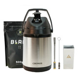 Kit Terere Bomba Garrafa Cronos Copo Inox - Sabore