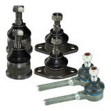 Kit Terminal Direção 4 Pivô Chevette Chevy 500 Marajó