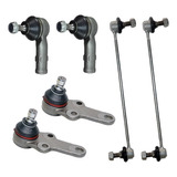 Kit Terminal Direção Pivô Bieleta Ford Fiesta Street Courier