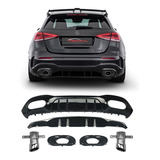 Kit Terminal Escapamento Esportivo Mercedes Class A W177 Vo6