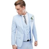 Kit Ternos Masculinos Microfibra (paletó E Calça) Slim Luxo