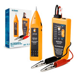 Kit Testador E Localizador De Rede E Cabos Linha Rj45 E Rj11