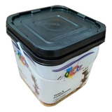 Kit Textura Grafiato Galão 3,6l Areia + Seladora