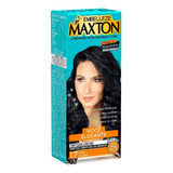 Kit Tinta De Cabelo Maxton 1.7 Preto Azulado