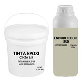 Kit Tinta Epoxi Livre De Solvente Cinza + Endurecedor