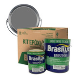 Kit Tinta Epóxi Para Banheiro /cozinha/garagem Solv. 3,6l