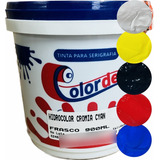 Kit Tinta Hidrocolor Cromia 4 Cor + Branco 900ml Colordex..