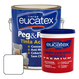 Kit Tinta Latex Parede Interior Economica + Massa Corrida