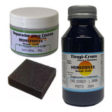Kit Tinta + Massa Reparadora Bancos Couro Painel Automotivo
