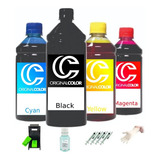 Kit Tinta Recarga 650ml Para Cartuchos Hp 664 662 60 Xl 