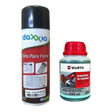 Kit Tinta + Removedor Ferrugem Restaurar De Forno Microondas