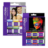 Kit Tinta Rosto Facial Color Make 06 Cores Vivas + 6 Neon 