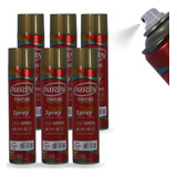 Kit Tinta Spray Dourado Secagem Rápida Móveis Cerâmica 6 Und