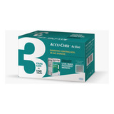 Kit Tiras De Glicemia Accu Chek Active 150 Unidades