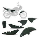 Kit Titan 150 2004 A 2008 Honda Tampas Paralama Rabeta Cores