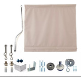 Kit Toldo Enrolavel - 3.0x 3.0 - Lona Diversas Cores