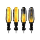 Kit Top 4 Piscas Setas P26s Sequenciais Moto Full Universal