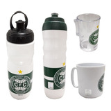 Kit Torcedor Coxa Branca Coritiba Cfc Termica Caneco Chop 4p