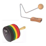 Kit Torelli Afoxé Jamaica Tx016 E Queixada Tp230