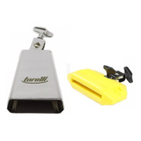 Kit Torelli Bloco Sonoro Agudo + Cowbell 6'' Cromado To055