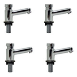 Kit Torneira Automática Pressmatic Mesa Docol Com 4 Peças