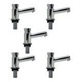 Kit Torneira Automática Pressmatic Mesa Docol Com 5 Peças