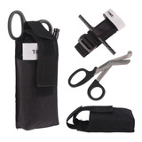 Kit Torniquete Tático + Case Modular + Tesoura