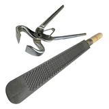 Kit Torquês Torquesa + Grosa P/ Casqueamento Ferrador Cavalo