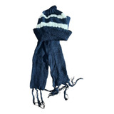 Kit Touca + Cachecol Gorro Infantil Criança Lã Inverno Frio