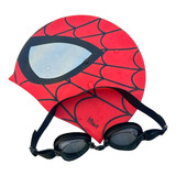 Kit Touca Infantil Menino + Óculos Para Natação Toca Piscina