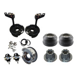 Kit Transformação Freio A Óleo Para Ar Mb 608 Com Tambores