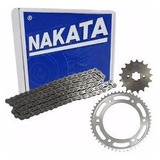 Kit Transmissao Relaçao Xr 250 Tornado Compl Aço1045 Nakata