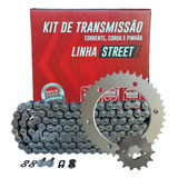 Kit Transmissão Relação Yamaha Fz15 Fz 15 Did Com Retentor