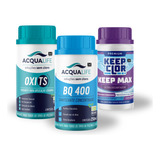 Kit Tratamento Saudável Sem Cloro P/ Piscinas Bestway