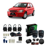 Kit Trava Eletrica 4 Portas Com Alarme Positron Anti Furto