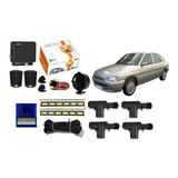 Kit Trava Eletrica + Alarme Escort 2000 2001 2002 4 Portas