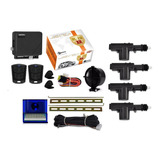 Kit Trava Eletrica + Alarme Universal 4 Portas