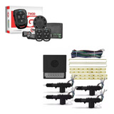 Kit Trava Elétrica Universal 4 Portas + Alarme Tw20 G3 