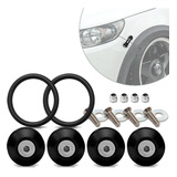 Kit Trava Parachoque Anilha Quick Release Preto Rebaixado