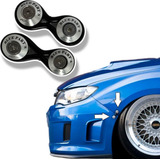 Kit Trava Parachoque Anilha Quick Release Rebaixado Tuning